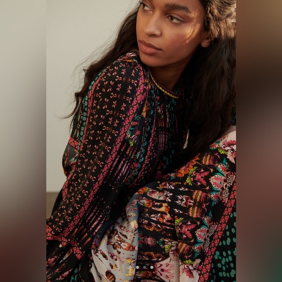 RARE EUC Anthropologie Bhanuni by Jyoti Brenda Maxi Dress // Size XL - Picture 4 of 4